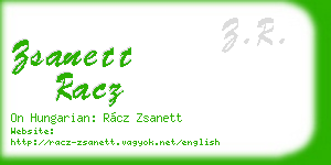 zsanett racz business card